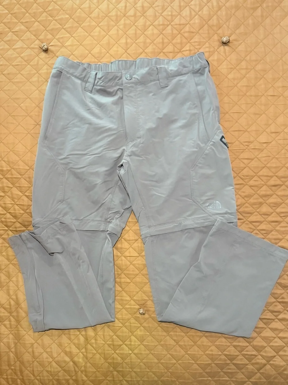 The North Face Brown/Taupe Men's Convertible Cargo Pants Medium